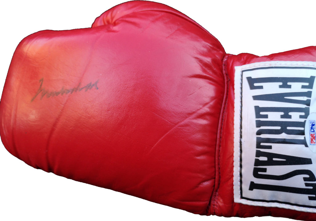 Muhammad Ali Signed Boxing Glove