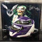 Lewis Hamilton Autographed Helmet