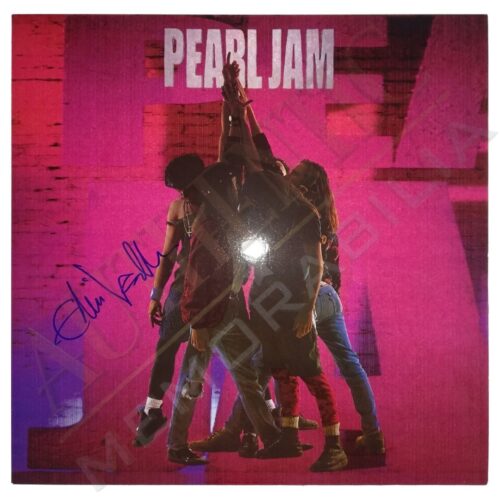 Eddie Vedder Autographed Pearl Jam Ten Vinyl