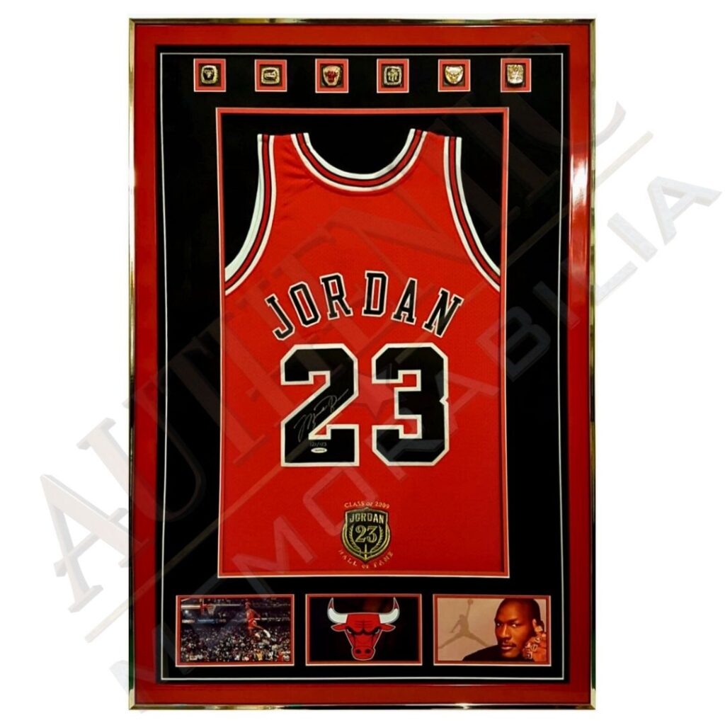 Michael Jordan Signed Chicago Bulls Jersey