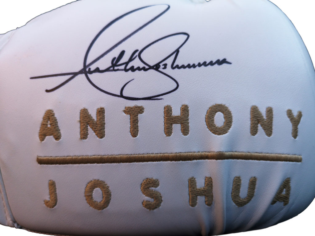 Anthony Joshua Signed Boxing Glove
