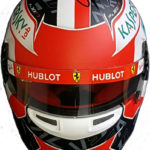 Charles LeClerc Signed Ferrari Helmet (1:2 Scale)