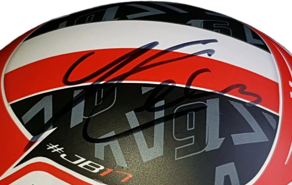 Charles LeClerc Signed Ferrari Helmet (1:2 Scale)
