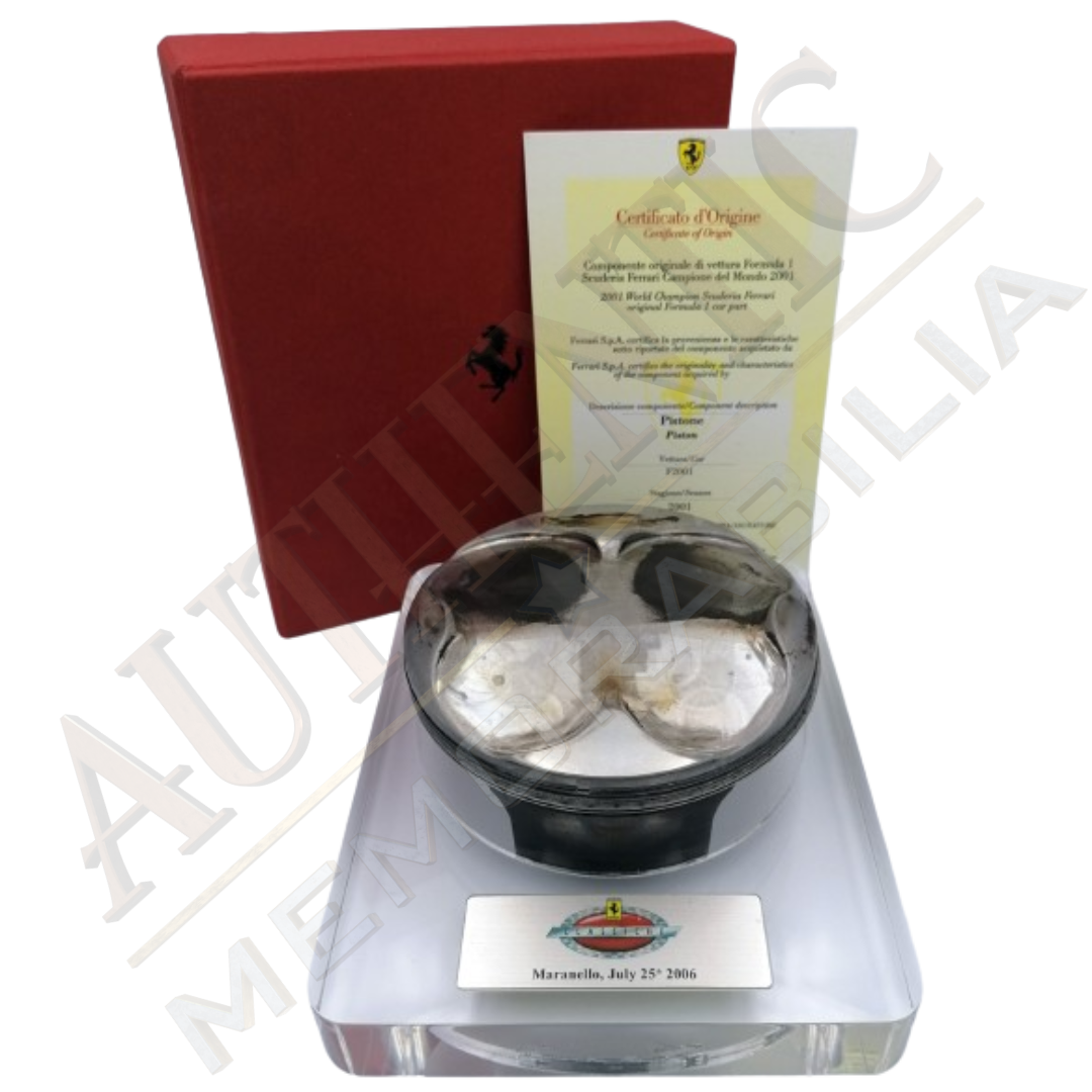 Michael Schumacher Used Ferrari Piston