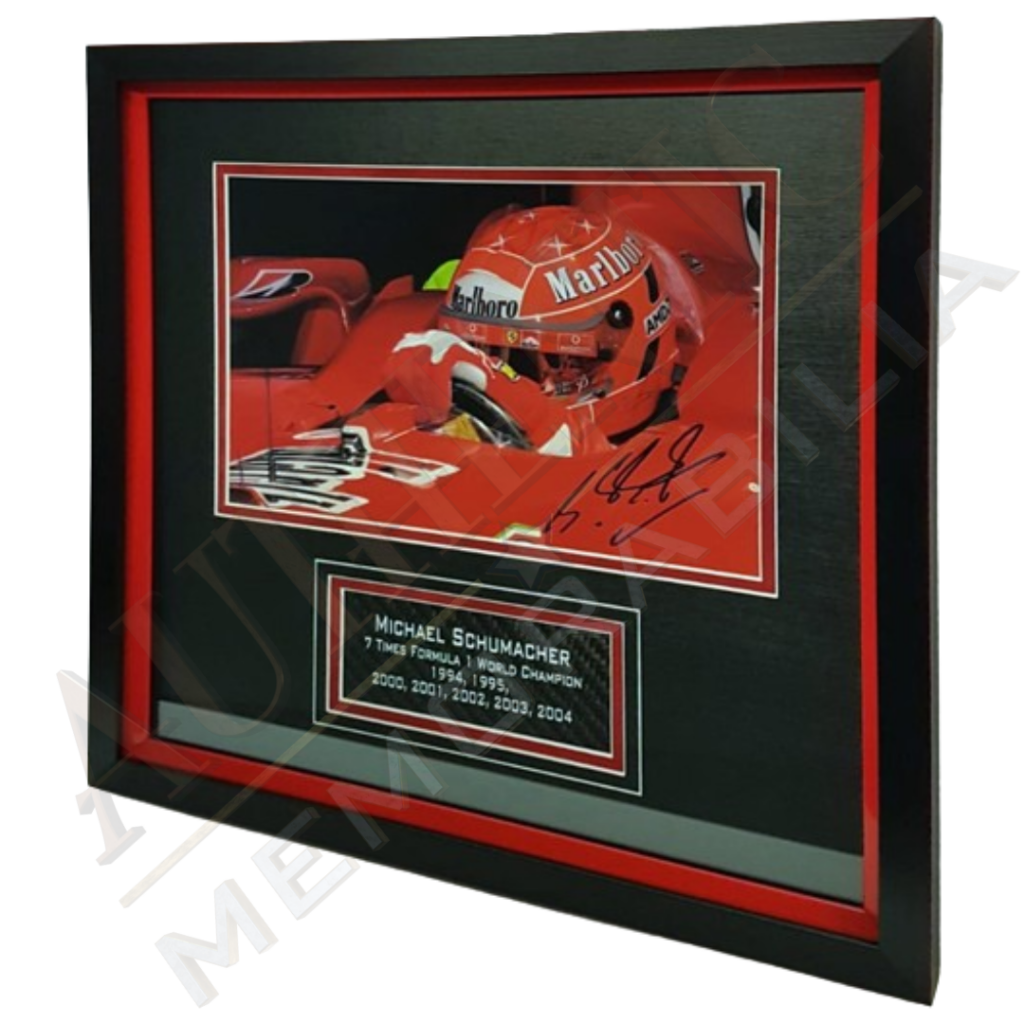 Michael Schumacher Signed Picture