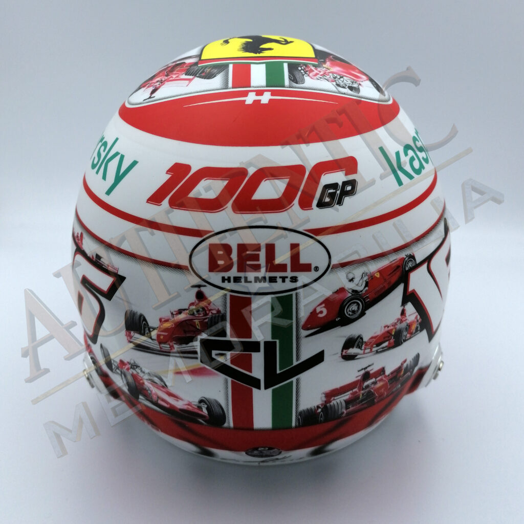 Charles Leclerc Signed Limited Edition Helmets