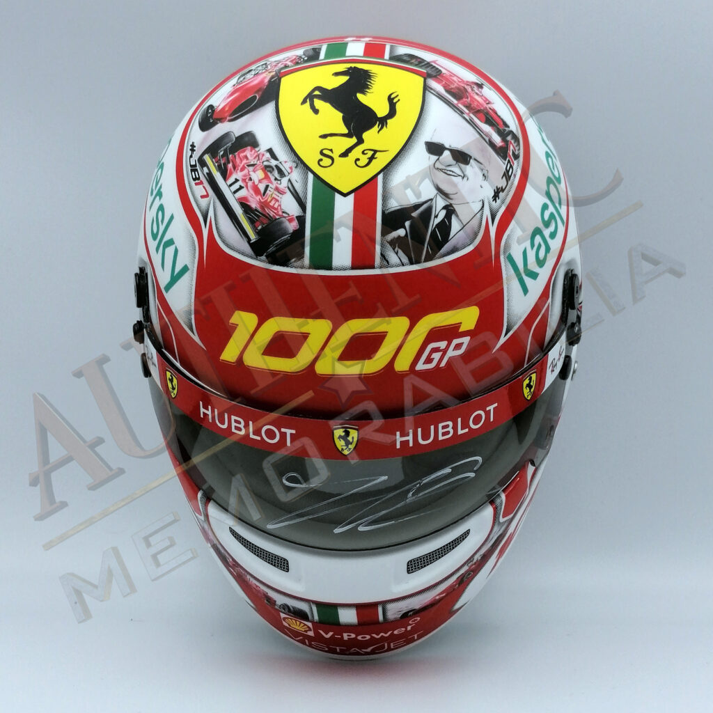 Charles Leclerc Signed Limited Edition Helmets