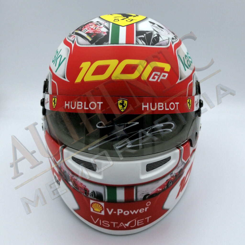 Charles Leclerc Signed Limited Edition Helmets
