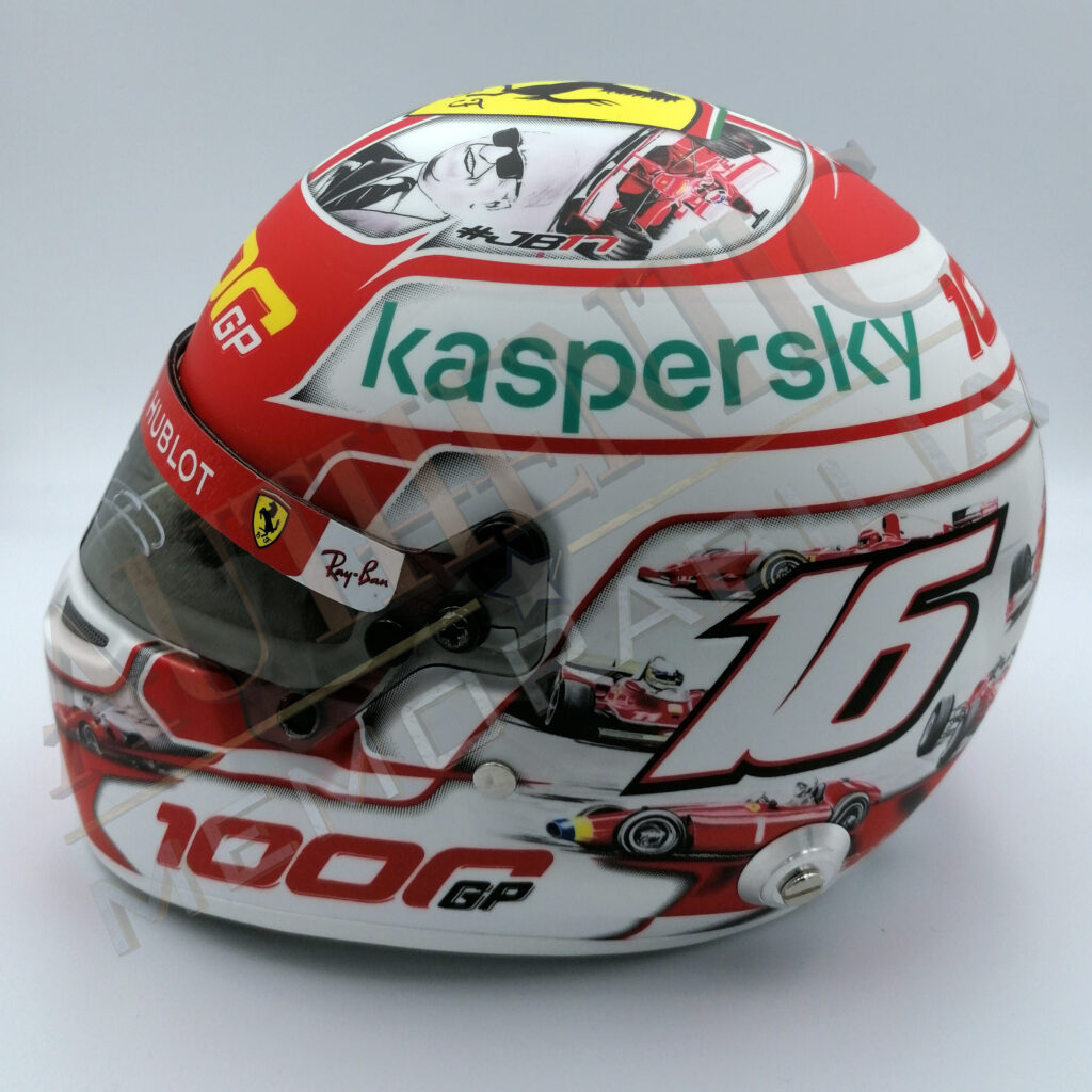 Charles Leclerc Signed Limited Edition Helmets