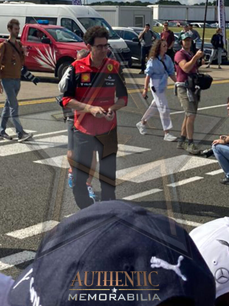 Mattia Binotto Autograph