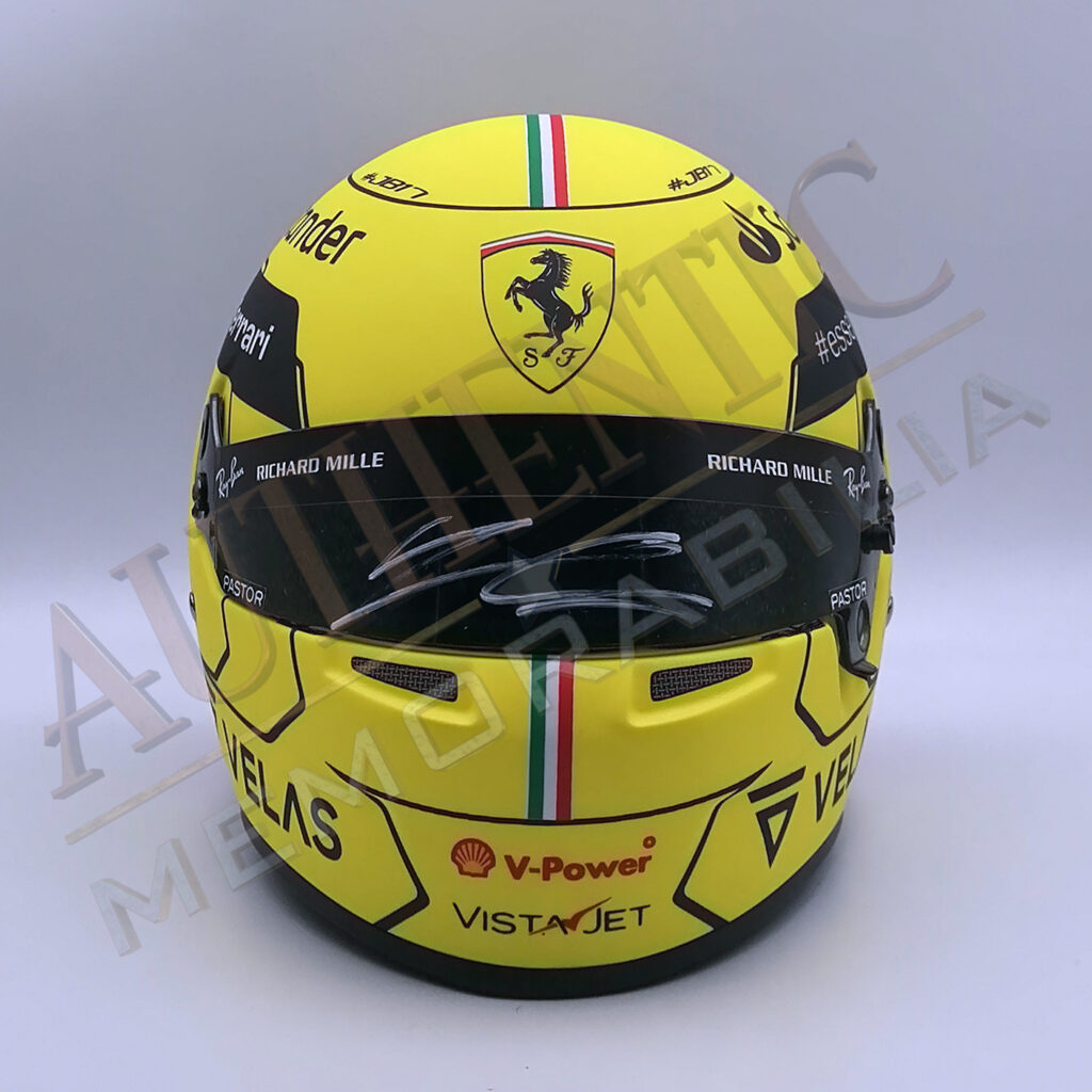 Charles Leclerc Signed Limited Edition Helmets
