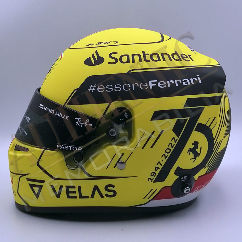 Charles Leclerc Signed Limited Edition Helmets