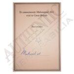 Muhammad Ali Signature