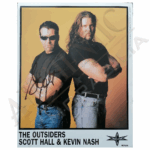 Scott Hall Signed Picture