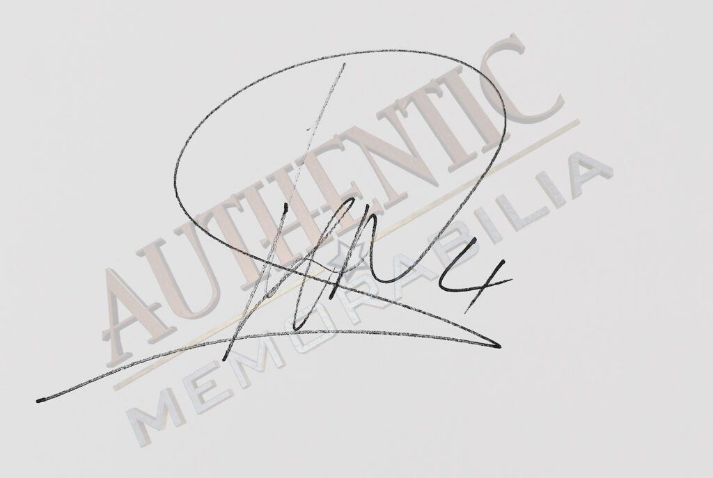 Lando Norris Signed Card