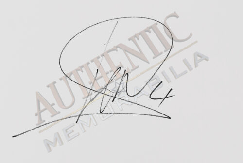 Lando Norris Signed Card